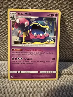 Alolan Muk - 58/149 - NM - Rare Holo - Sun & Moon - Pokemon TCG - Image 1