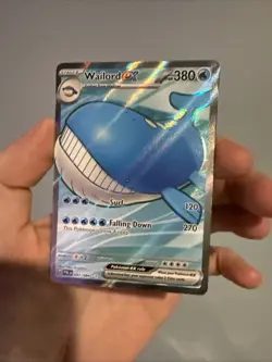 Wailord ex 097/084 Pitch Black Full Art Ultra Rare Pokemon TCG NM - Image 2
