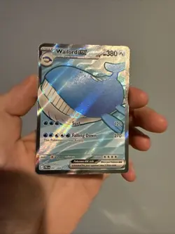 Wailord ex 097/084 Pitch Black Full Art Ultra Rare Pokemon TCG NM - Image 3