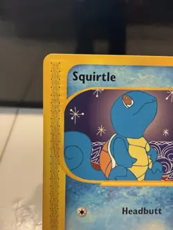 Vintage 2002 Squirtle 132/165: Expedition Base Set Pokemon Card - Image 3