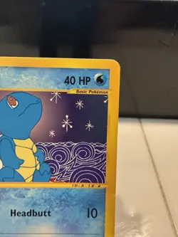 Vintage 2002 Squirtle 132/165: Expedition Base Set Pokemon Card - Image 4