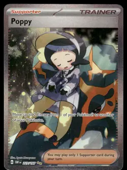 Pokemon Cards Poppy 227/197 Obsidian Flames Special Illustration Rare NM *3 - Image 1