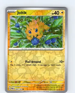 Pokemon TCG Joltik S&V Paradox Rift 064/182 Reverse Holo Common Card NM - Image 1