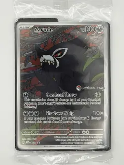 Pokemon Zarude 088 Black Star Promo Sealed | Pokemon Center Stamp | Pitch Black - Image 1