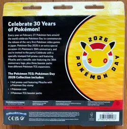2026 Pokemon Day Collection - 30th Anniversary Promo - IN HAND - Image 2
