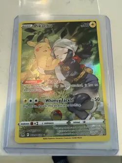 Pokemon TCG Pikachu TG05/TG30 Ultra Rare Holo Swsh11 Lost Origin Nice Card 👀 - Image 1