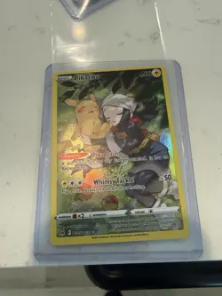 Pokemon TCG Pikachu TG05/TG30 Ultra Rare Holo Swsh11 Lost Origin Nice Card 👀 - Image 2