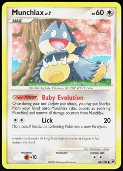 Munchlax 68 Majestic Dawn - Pokemon LP (Common) - Image 1