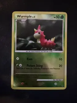 Wurmple 103/127 Reverse Holo Platinum Pokemon TCG - Image 1