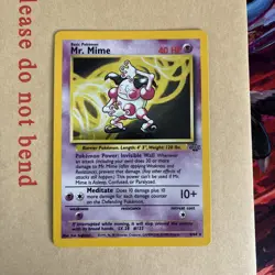 Pokemon TCG - Mr. Mime - Jungle Set - 6/64 - Holo - NM/LP - Image 1