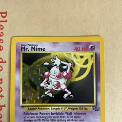 Pokemon TCG - Mr. Mime - Jungle Set - 6/64 - Holo - NM/LP - Image 2