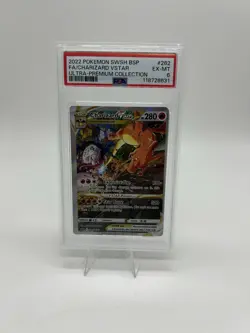 Pokemon Charizard VSTAR SWSH262 Sword & Shield Promo Holo Full Art PSA 6 2022 - Image 2