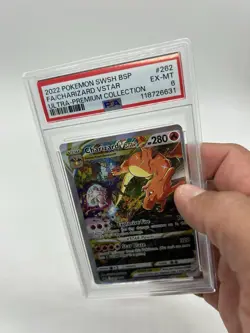 Pokemon Charizard VSTAR SWSH262 Sword & Shield Promo Holo Full Art PSA 6 2022 - Image 4