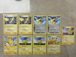 Pokemon TCG Vintage Pikachu Non Holo Lot LP-HP See Pics For Condition - Image 1