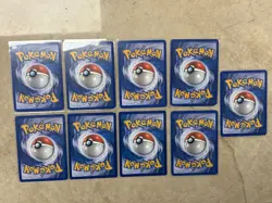 Pokemon TCG Vintage Pikachu Non Holo Lot LP-HP See Pics For Condition - Image 2