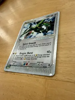 2003 POKEMON DRAGON #97 RAYQUAZA EX-HOLO MP - Image 2