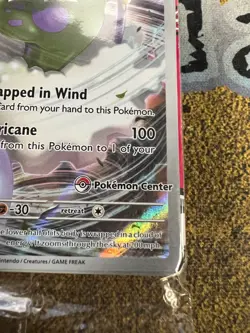 Pokemon SEALED Tornadus SVP 210 White Flare POKEMON CENTER ETB Promo!! - Image 2