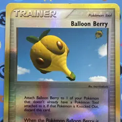 Balloon Berry 82/97 - EX Dragon - Pokemon TCG - E-Reader Stamp - Reverse Holo LP - Image 2