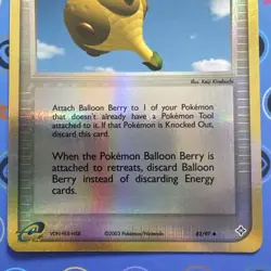 Balloon Berry 82/97 - EX Dragon - Pokemon TCG - E-Reader Stamp - Reverse Holo LP - Image 3