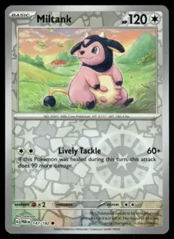 Miltank 147/182 Common Paradox Rift Pokemon Reverse Holo Near Mint - Image 1