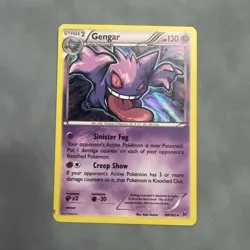 The Pokemon Company Gengar 60/162 Breakthrough Holo Rare Reverse Holo EN 130 HP - Image 1
