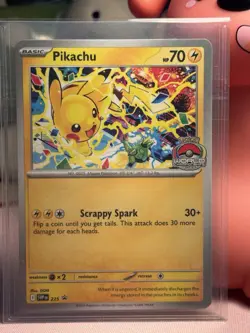 Pikachu 225 SVP Promo Holo English - Pokemon World Championships 2025 - Image 1