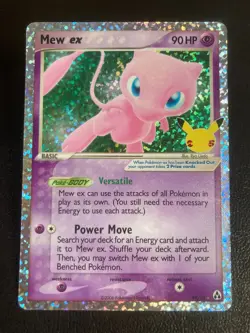 Mew ex 88/92 Holo EX Rare Legend Maker Pokemon Near Mint - Image 1