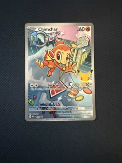 Pokemon TCG First Partner Collection Chimchar 041 NM - Image 1