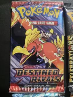 4 Pokemon Booster Packs Brand New Sealed - Image 2