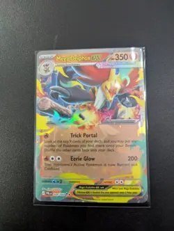 Mega Delphox ex 008/084 Double Rare Pokemon Pitch Black ME05 English - Image 1