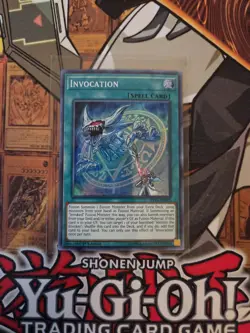 YUGIOH INVOCATION SHVA-EN043 SUPER 1ST ED NM - Image 1