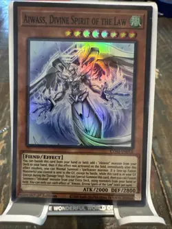 Aiwass, Divine Spirit of the Law CORI-EN016 Chaos Origins 1st Edition NM Yugioh - Image 1