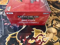 One Piece OP13 Booster Box Carrying On His Will -Sealed - Image 3