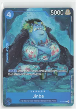 Jinbe P-030 (Premium Card Collection -BANDAI CARD GAMES ) One Piece Foil - Image 1