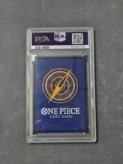 2023 ONE PIECE OP02 PARAMOUNT WAR ALTERNATE ART #062 MONKEY D. LUFFY PSA 10 - Image 3