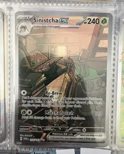 The Pokemon Company Sinistcha ex 210/167 Sv06 Twilight Masquerade SIR Holo EN - Image 1