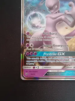Pokemon TCG Mewtwo GX Shining Legends 39/73 Holo GX Ultra Rare English 2017 - Image 5
