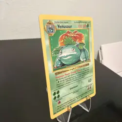 1999 Pokemon Shadowless Venusaur 15/102 Base Set Holo Rare Unlimited English - Image 2