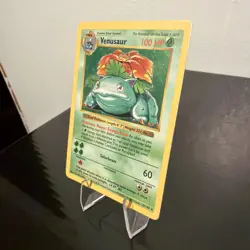 1999 Pokemon Shadowless Venusaur 15/102 Base Set Holo Rare Unlimited English - Image 3