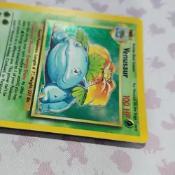 Venusaur 15/102 1999 Base Set Unlimited WOTC Holo Rare Pokemon TCG - Image 2