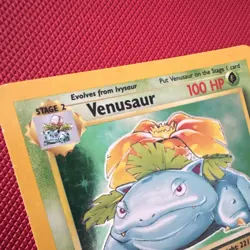 Pokemon Venusaur Base Set 15/102 Holo Rare Unlimited English 1999 100 HP - Image 4