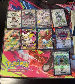 Lot of 9 Full Art Pokemon Cards - Image 1