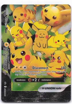 SWSH: Sword & Shield Promo Cards #SWSH141 Pikachu V-Union LP - Image 1