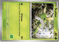 Scyther Pokemon My First Battle 2023 Bulbasaur Stamp Pokemon Trading Card - Image 5