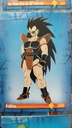 Carte Dragon Ball GT anthologie n 32 Z Anthologia Panini rare DBZ fr Card Raditz - Image 1