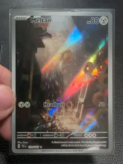 Meltan 179/162 Temporal Forces Full Art Ultra Rare Holo Pokemon Card NM - Image 1