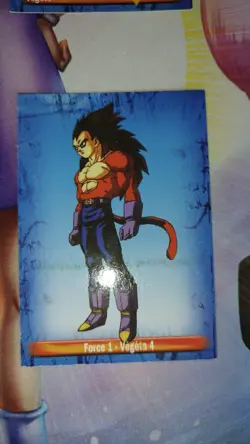 Carte Dragon Ball GT anthologie n 53 Z Anthologia Panini rare DBZ fr Card Vegeta - Image 1