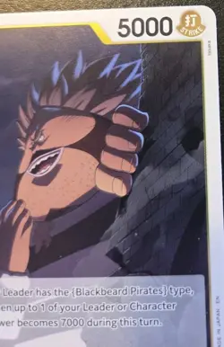 Sanjuan.Wolf OP16-106 Foil Rare The Time Of Battle One Piece Card Game - Image 3