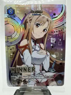 Union Arena CCG Sealed Winner Card Asuna UEPR/BCV-1-036 Uncommon - Image 1