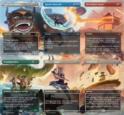 Unopened packs of Avatar: The Last Airbender Magic the Gathering Scene Cards - Image 1